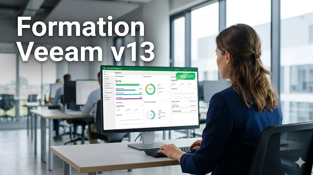 Veeam v13 Training Course – Master backup, replication and intelligent monitoring with Veeam Data Platform