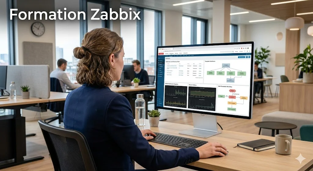Formation Zabbix – Maîtrisez la supervision proactive et les alertes intelligentes dans vos infrastructures IT