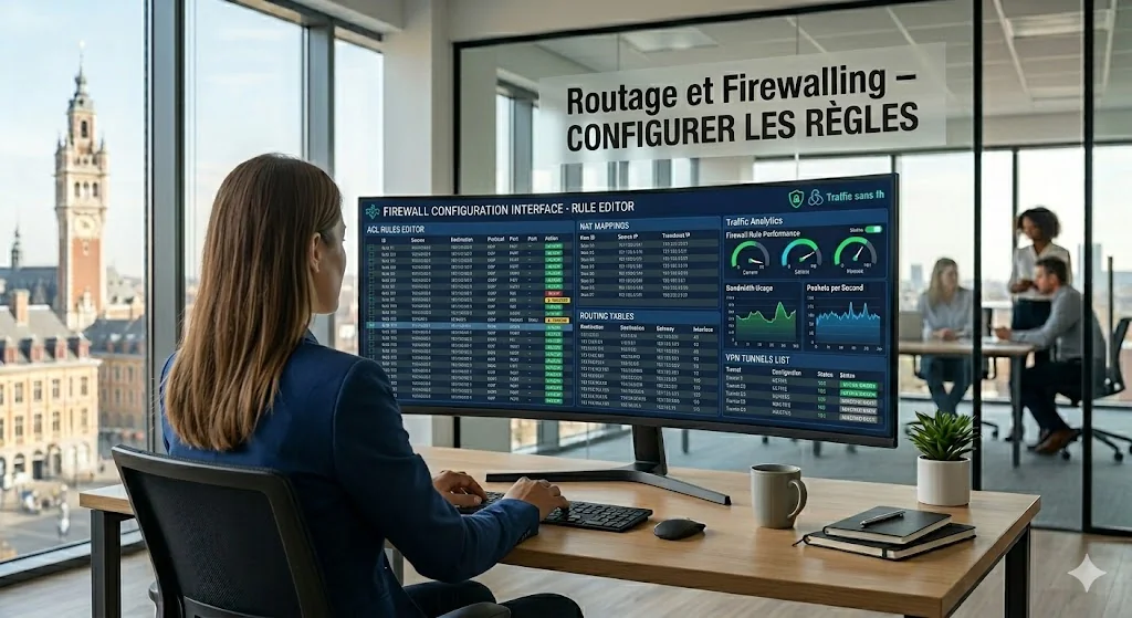 Routing and Firewalling Training Course – Design, Configure and Secure Networks