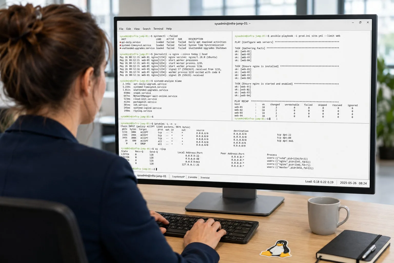 Formation Linux Niveau Expert – Diagnostiquez, corrigez et optimisez un système en production