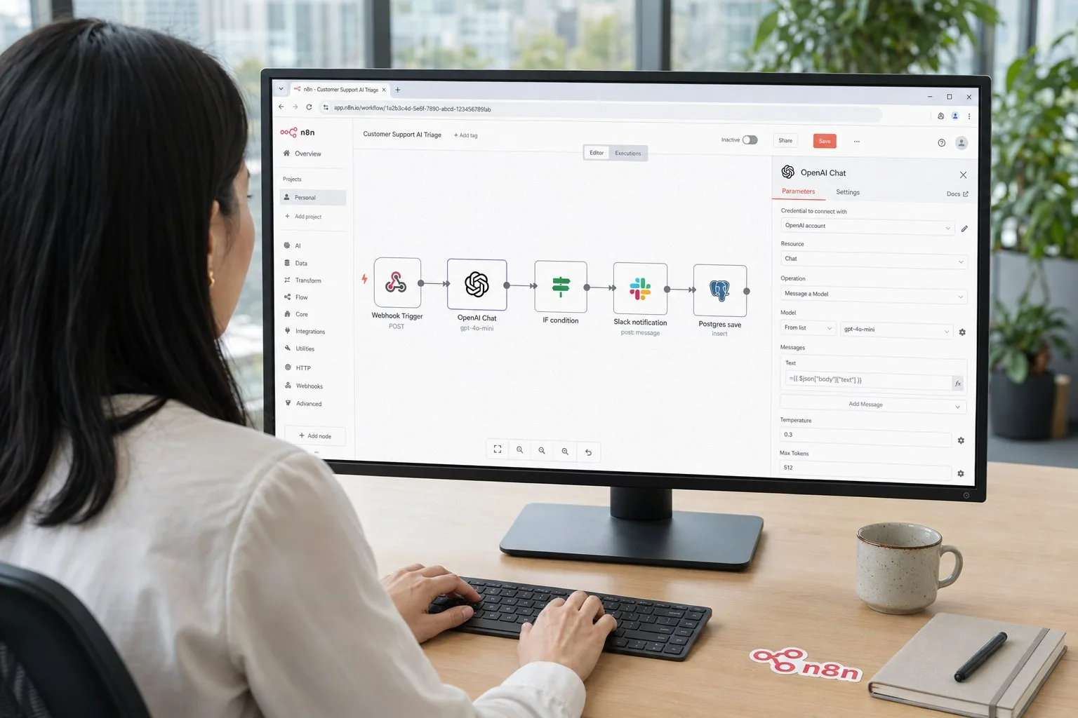 n8n and AI Training Course – Building Autonomous and Intelligent Workflows without Code
