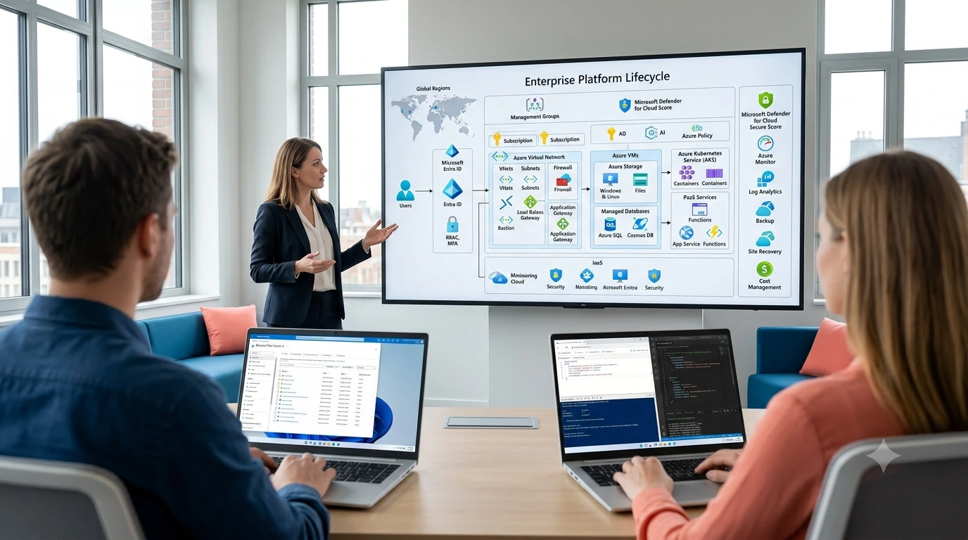 Parcours Certifiant Cloud Azure — du débutant à l'architecte