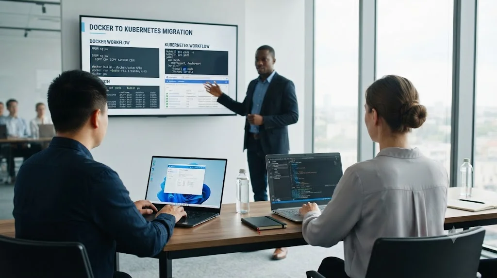 Docker to Kubernetes Training Course – Master the entire cycle from containerisation to cloud-native orchestration
