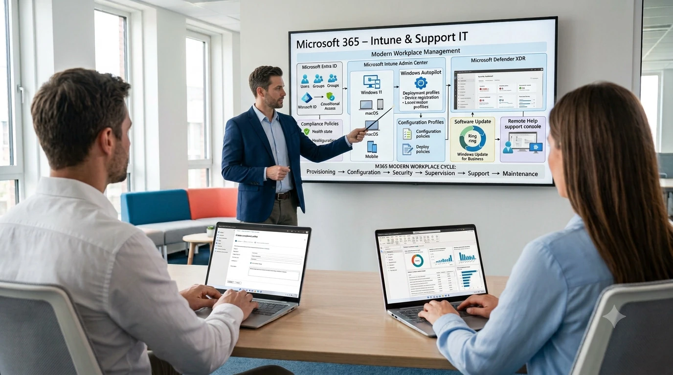 Certified Path — Microsoft 365, Intune & Support IT