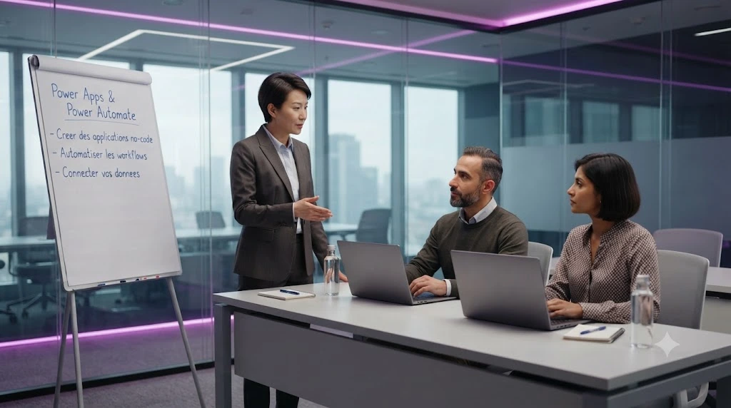 Formation Power Apps et Power Automate – Automatisez et créez sans coder