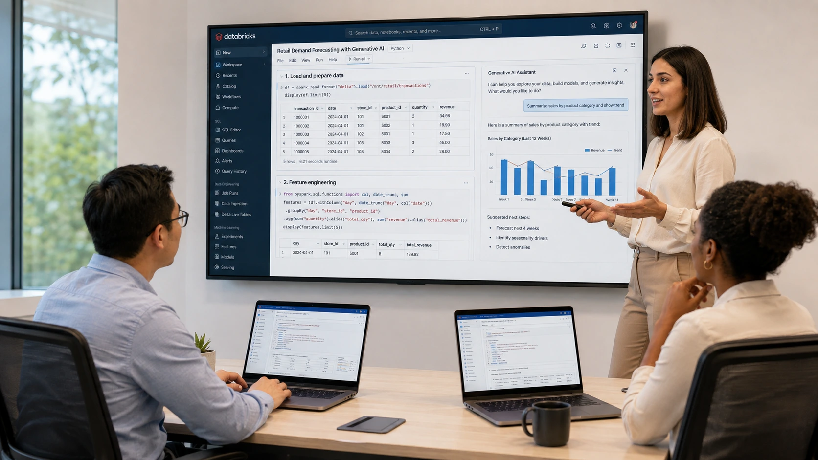 Formation IA Générative avec Azure Databricks – Concevez, entraînez et déployez des solutions LLM