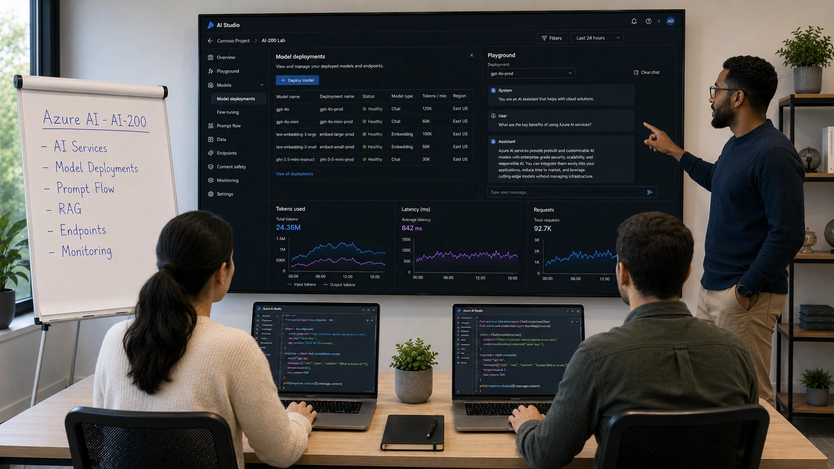 Formation AI-200 – Développer des solutions cloud IA sur Microsoft Azure