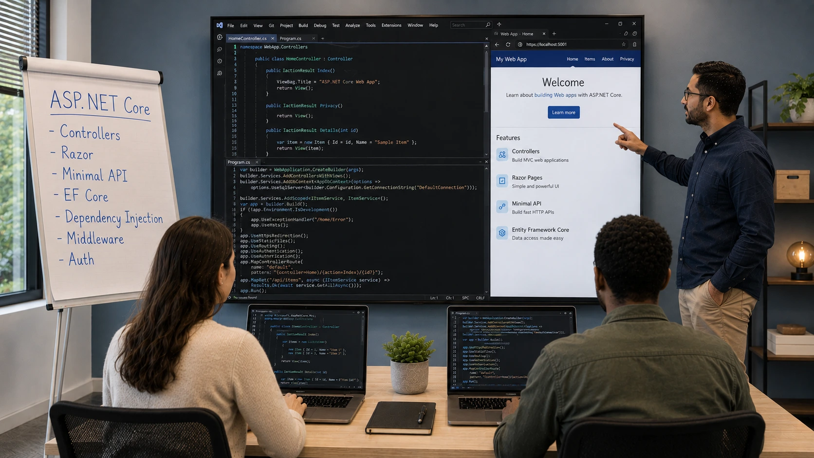 Formation Web ASP.NET Core – développer une application consommant une API