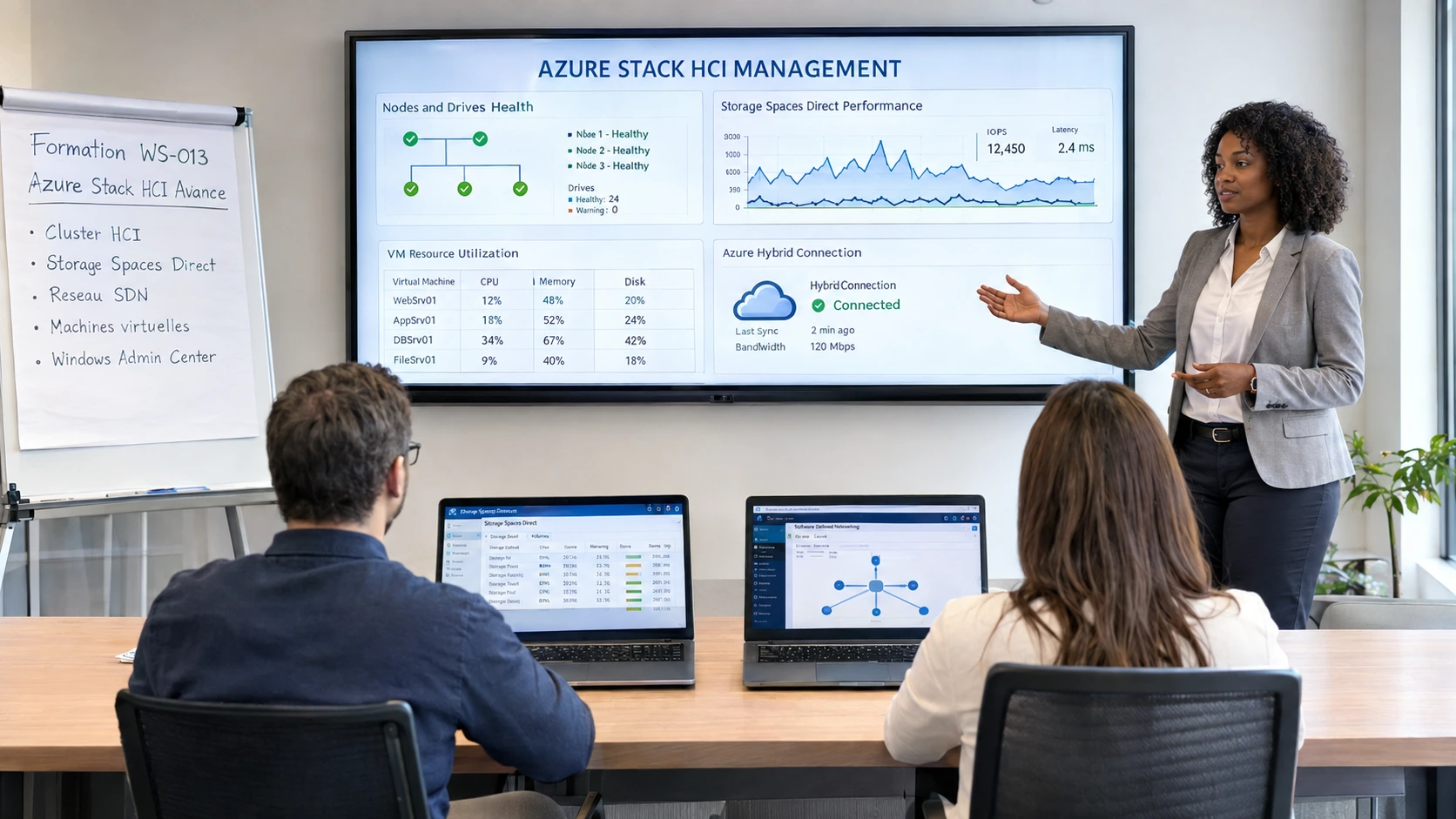 Formation Azure Stack HCI 23H2 – Déploiement cloud-based, Azure Arc et gestion hybride avancée