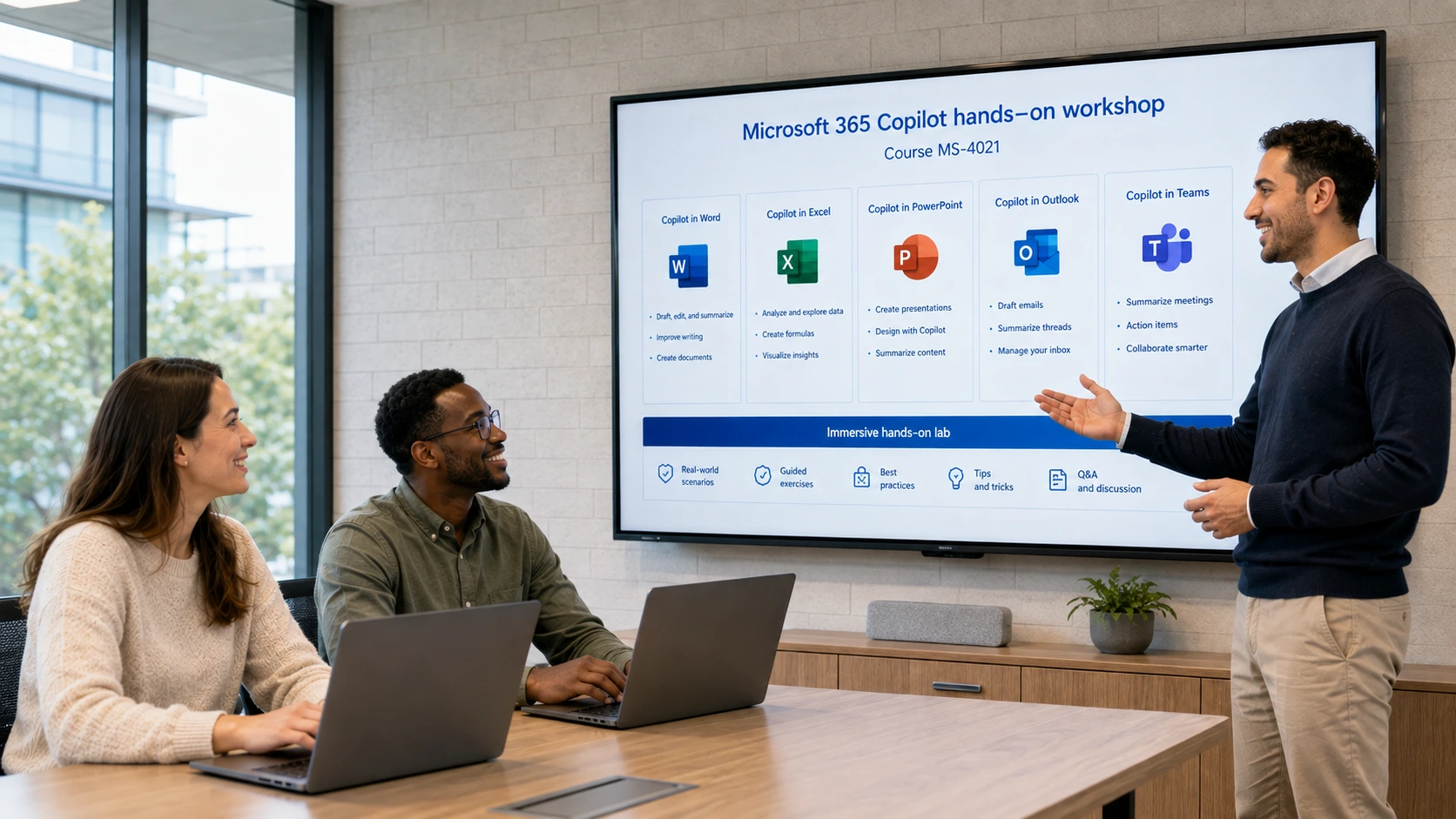 Formation Immersion Microsoft Copilot MS-4021