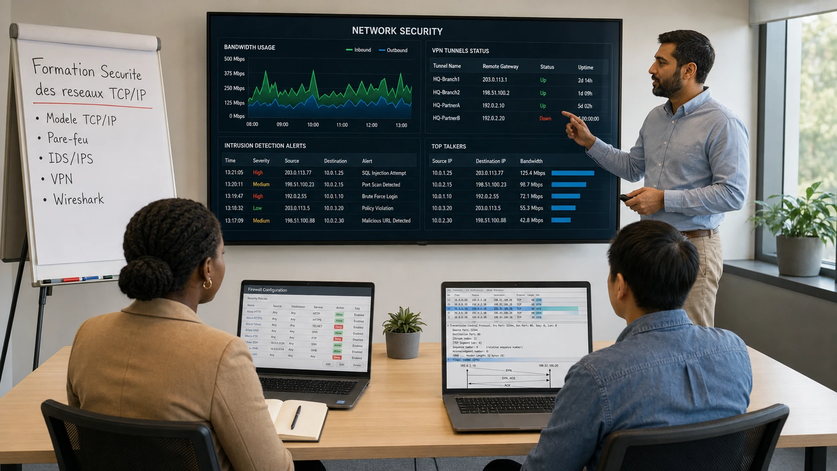 TCP/IP Network Security Training Course: protect, harden and monitor your infrastructure