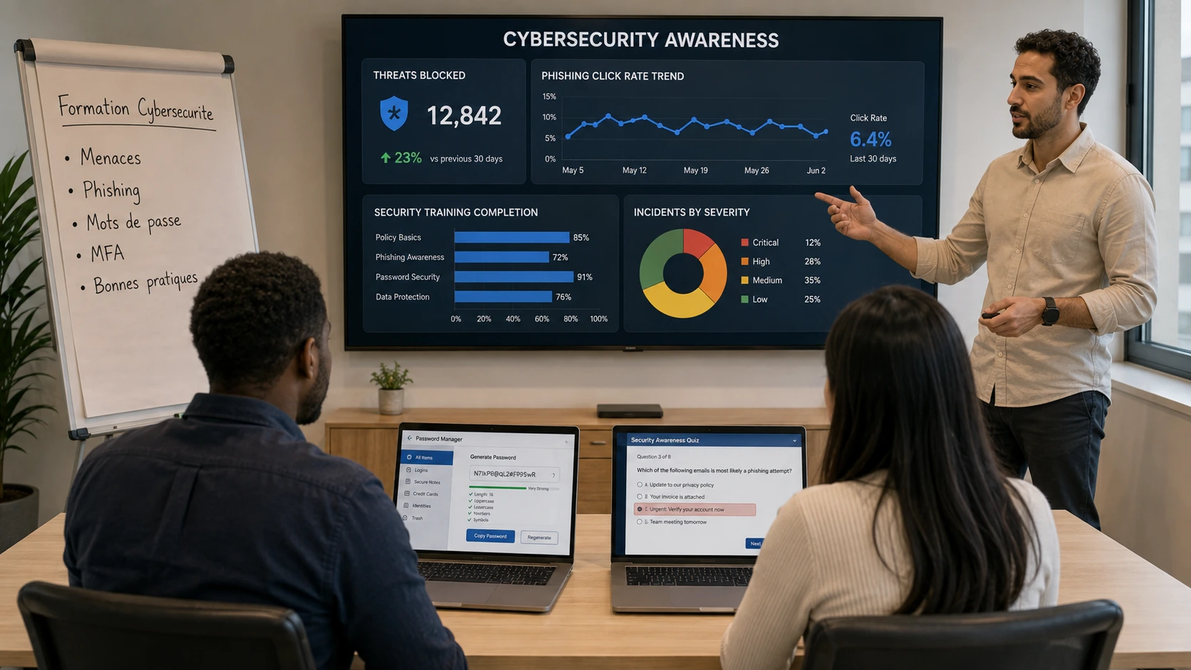 Formation en Cybersécurité – Identifiez les Menaces et Réduire les Risques dans votre Organisation