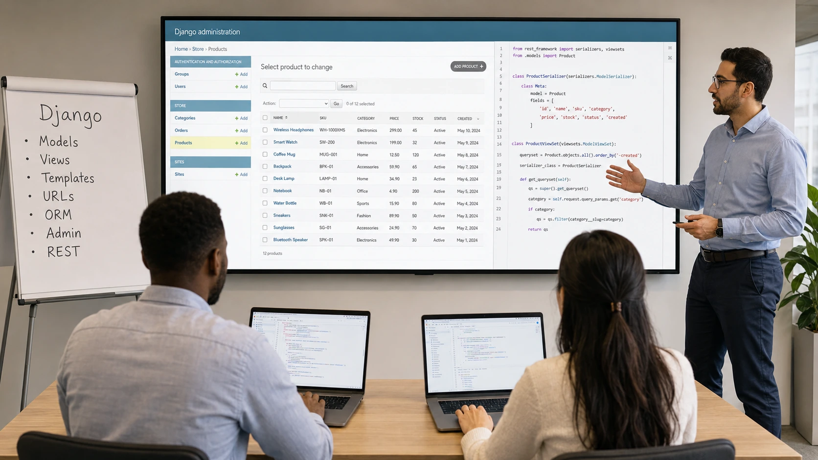 Formation Django – Développement d’applications Web professionnelles