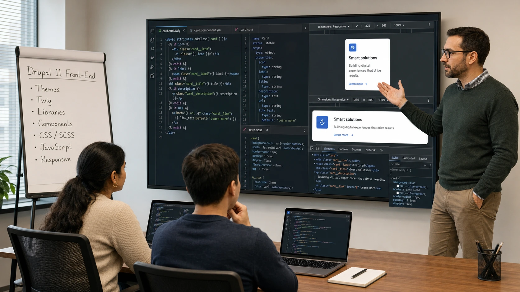 Formation Développement Front-End avec Drupal 11 – Créez des Interfaces Riches et Performantes
