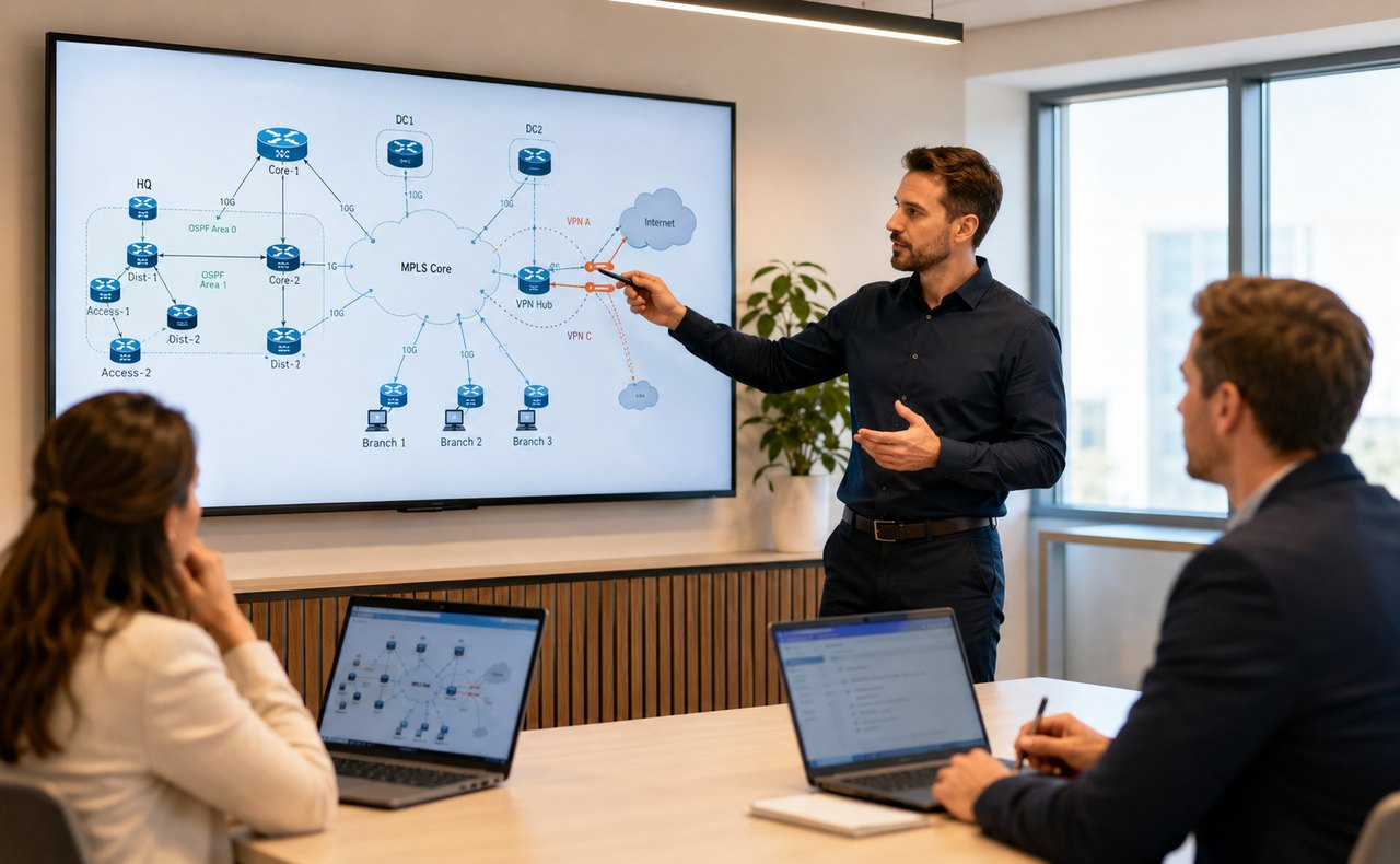 Formation Cisco ENARSI – Routage et services d&rsquo;entreprise avancés