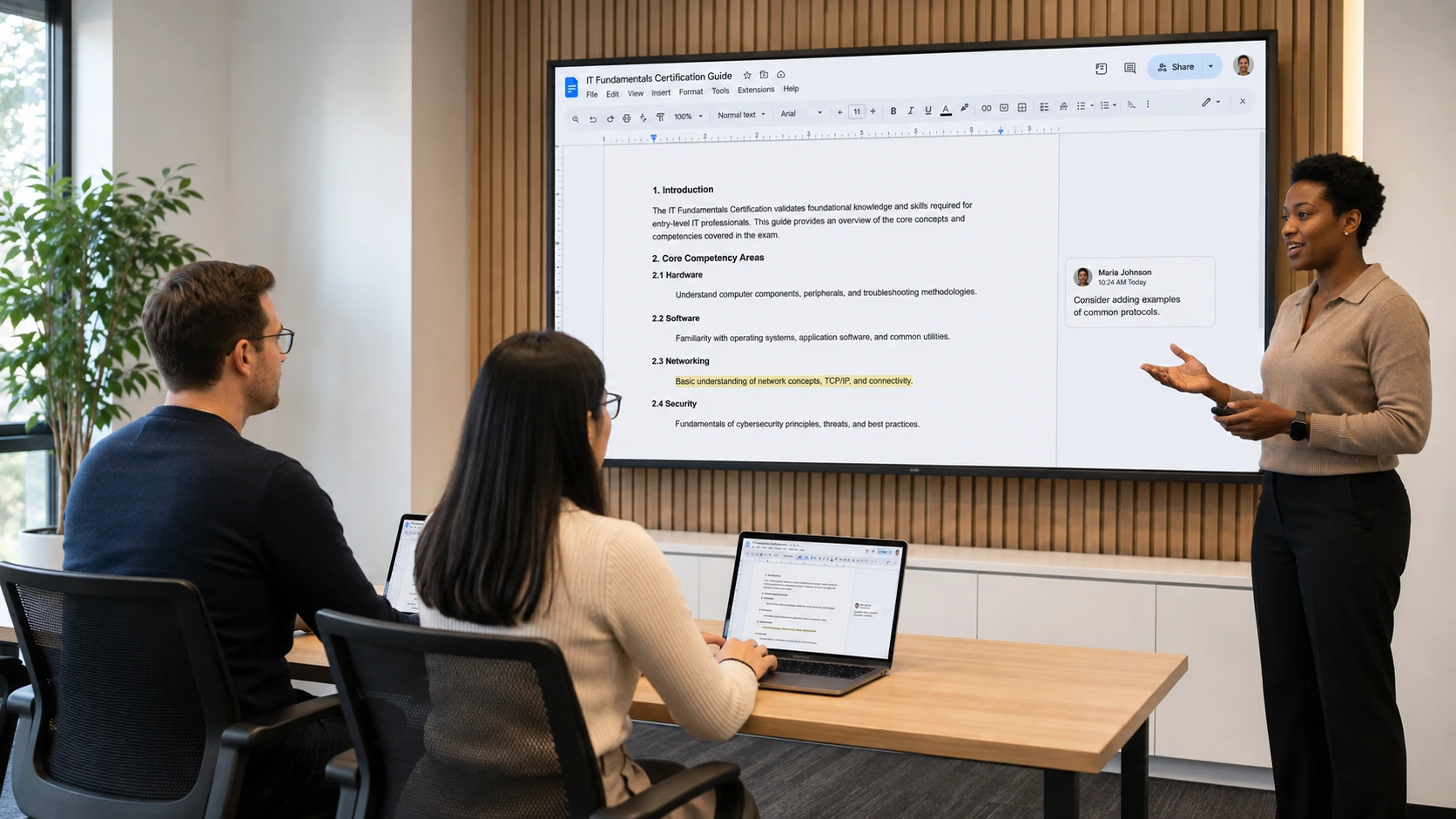 Formation Google Docs – Maîtrisez les fonctionnalités avancées pour produire des documents professionnels et collaboratifs