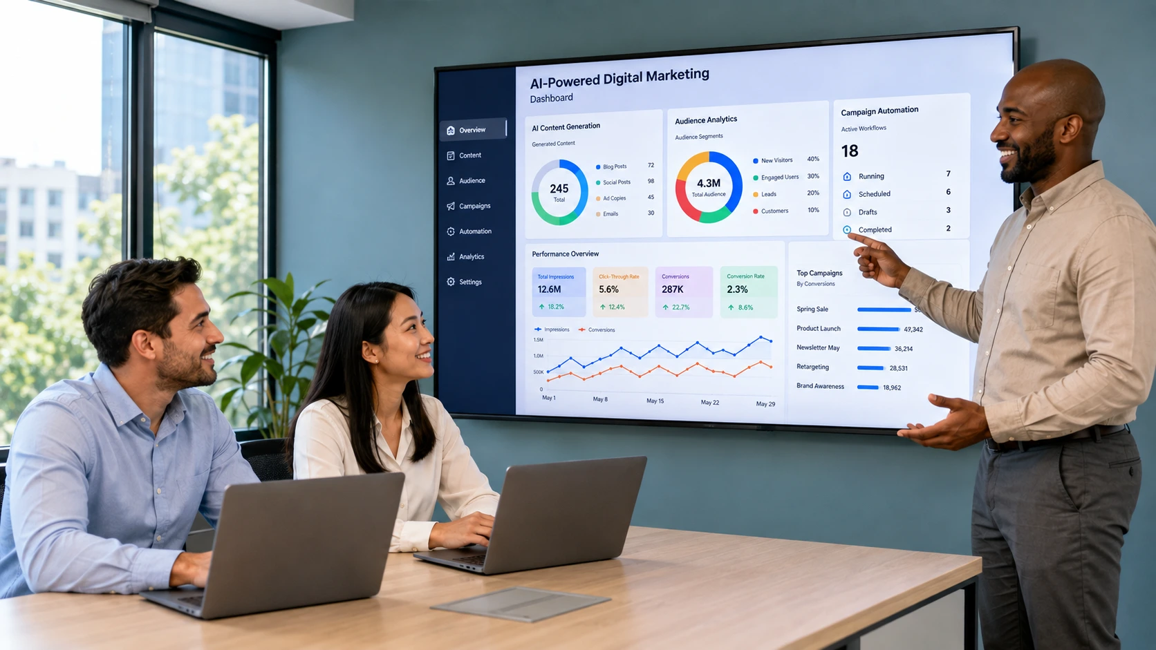 Formation IA pour le Marketing Digital – Créer du contenu performant avec ChatGPT, DALL·E et Canva