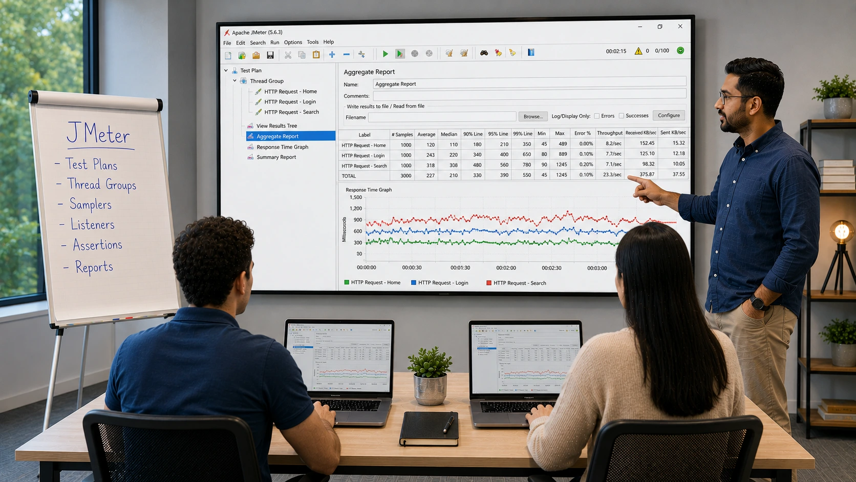 Formation Tests de Performance avec JMeter – Simulez, Mesurez et Optimisez vos Applications Web à Grande Échelle