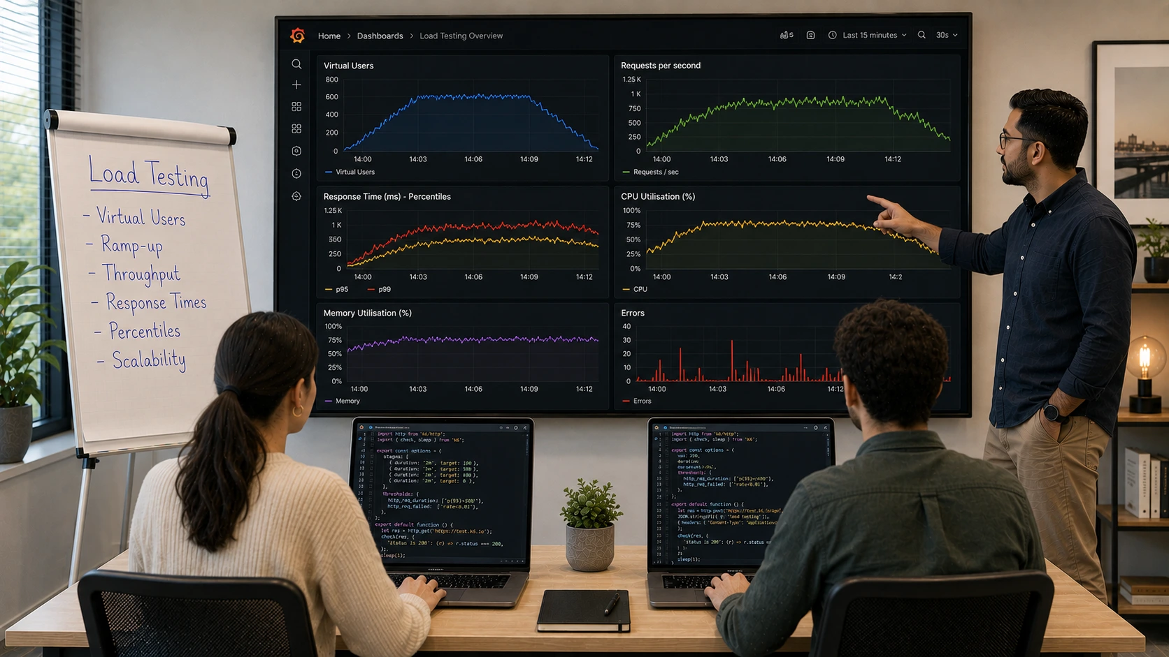 Formation Tests de Charge – Simulez le Comportement Réel des Utilisateurs pour Évaluer les Limites de vos Applications