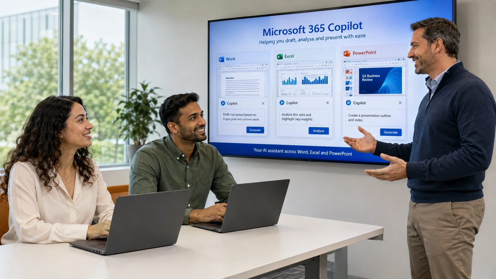 Formation Microsoft Copilot Rédaction Analyse et Présentation MS-4018