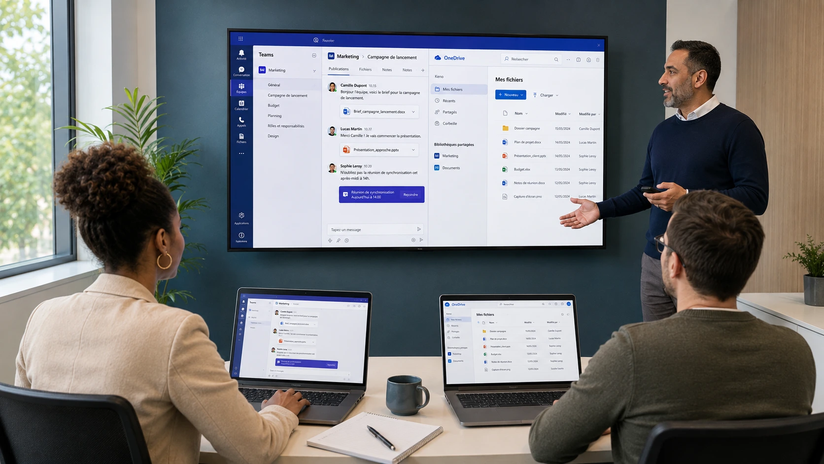 Formation OneDrive Teams – Collaborez, partagez et communiquez avec les outils Microsoft 365