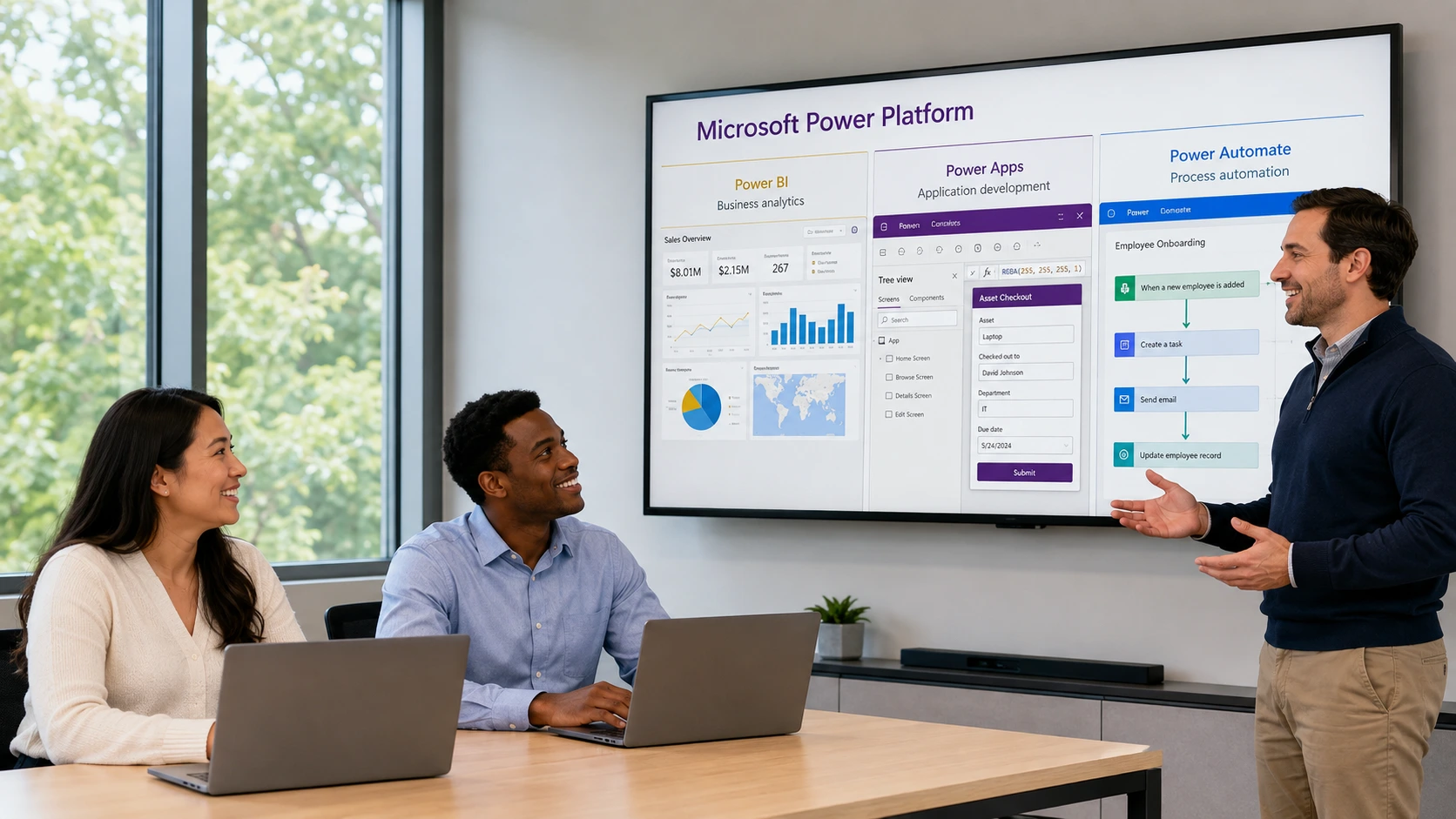 Formations Power Platform — formation Power BI, Power Apps et Power Automate chez MFE-IT