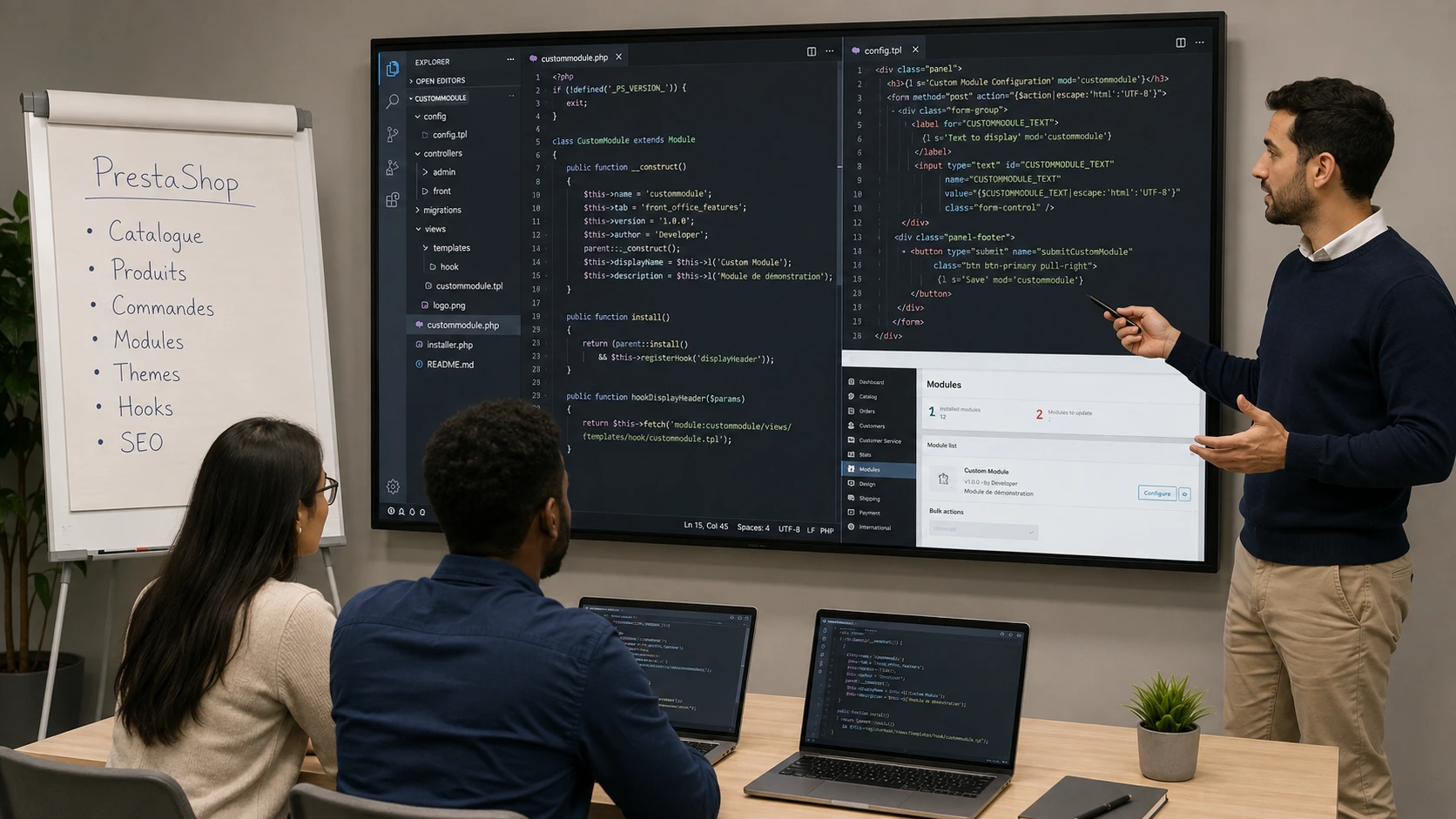 Formation PrestaShop – Créez et gérez votre boutique e-commerce opérationnelle