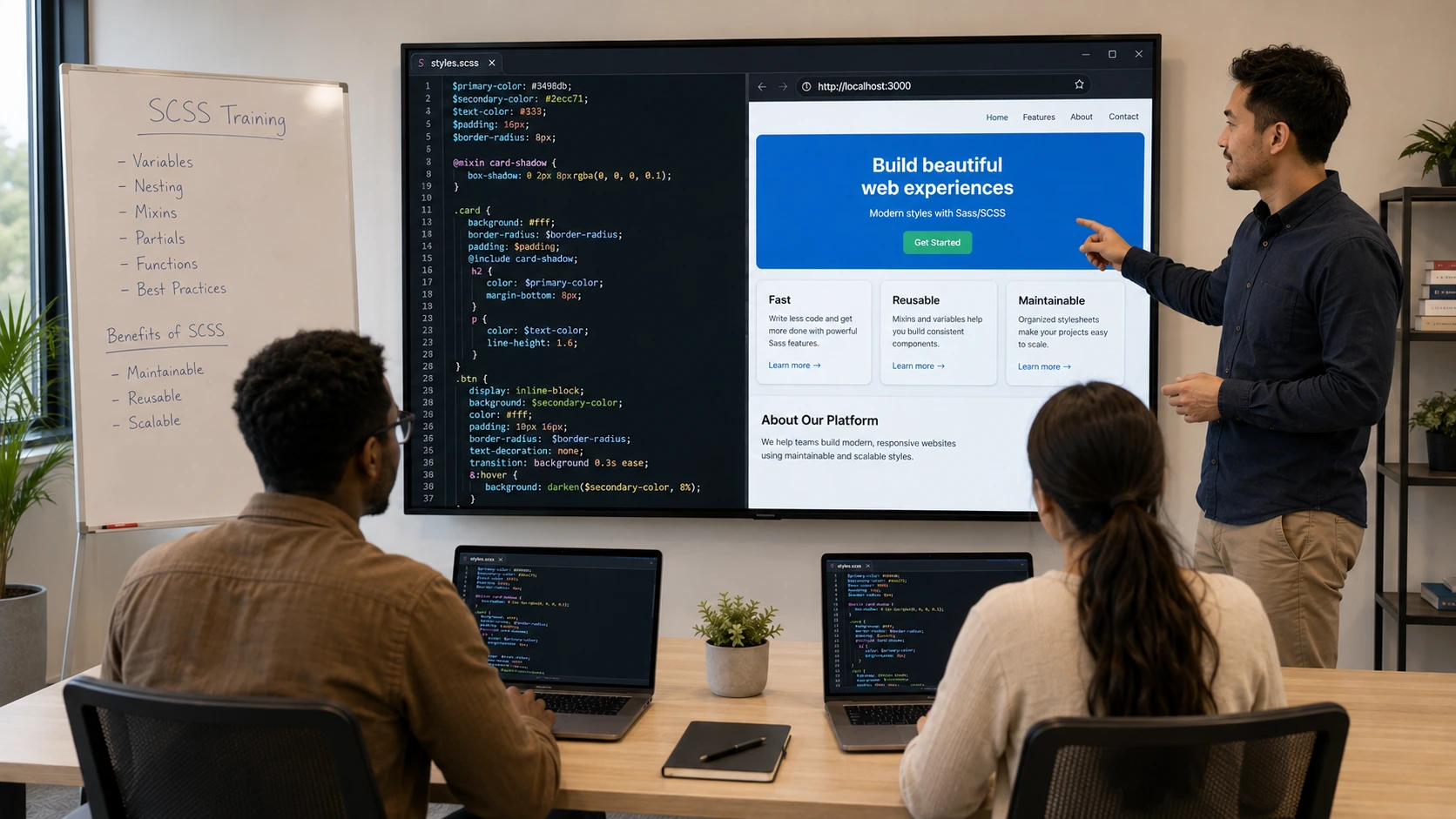 Formation Sass – Structurez et Accélérez vos Feuilles de Style CSS