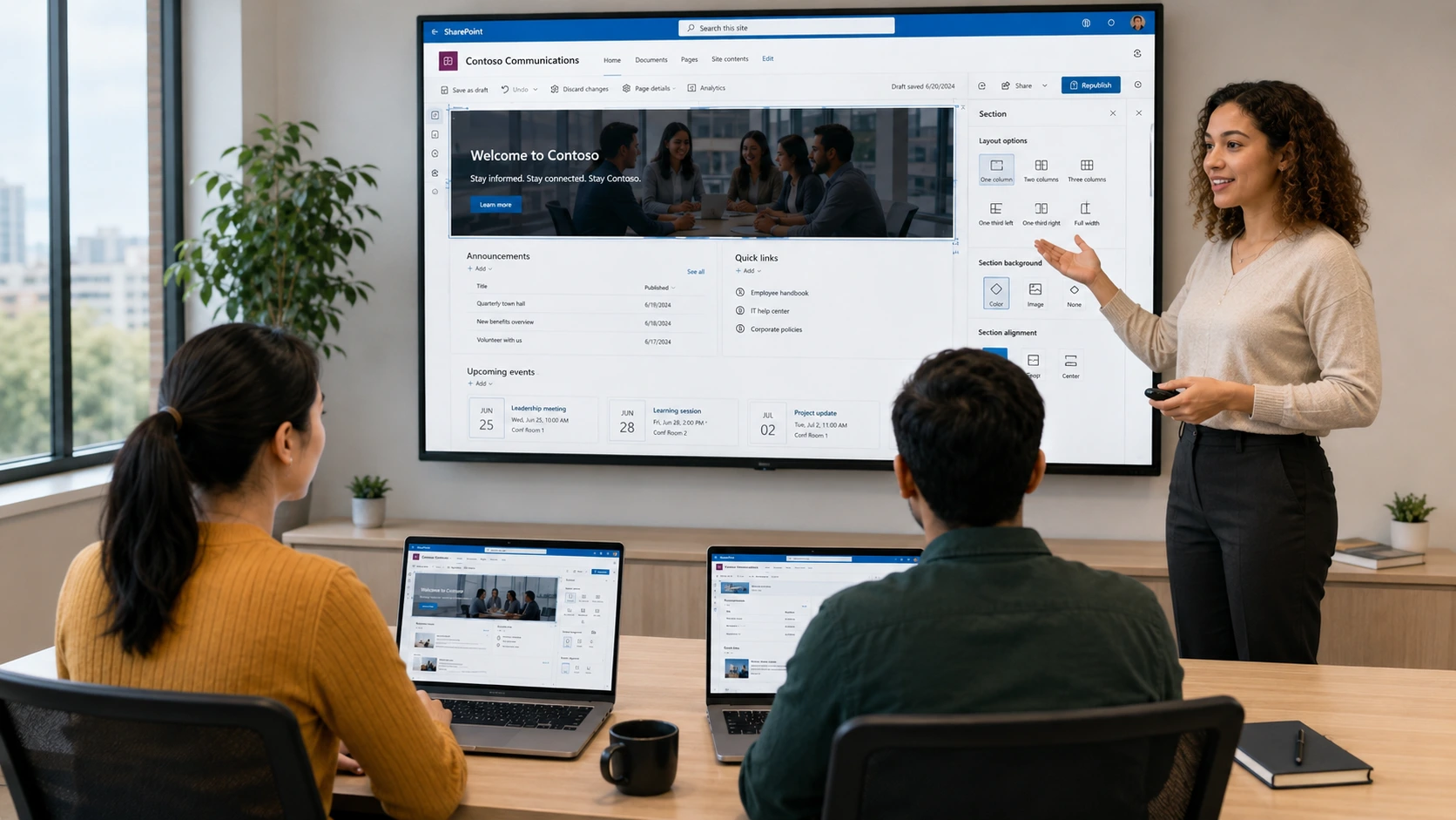 SharePoint Online Advanced Design Training – architecture, security and Teams integration