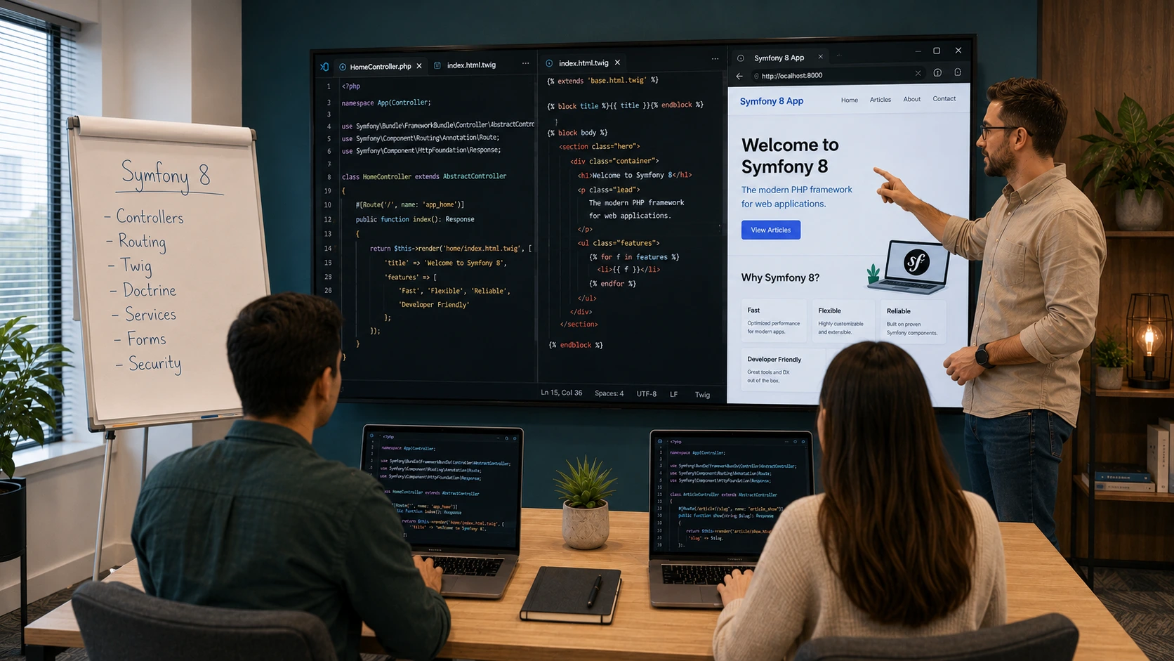 Formation Symfony 8 – Développez des Applications Web PHP Robustes et Scalables