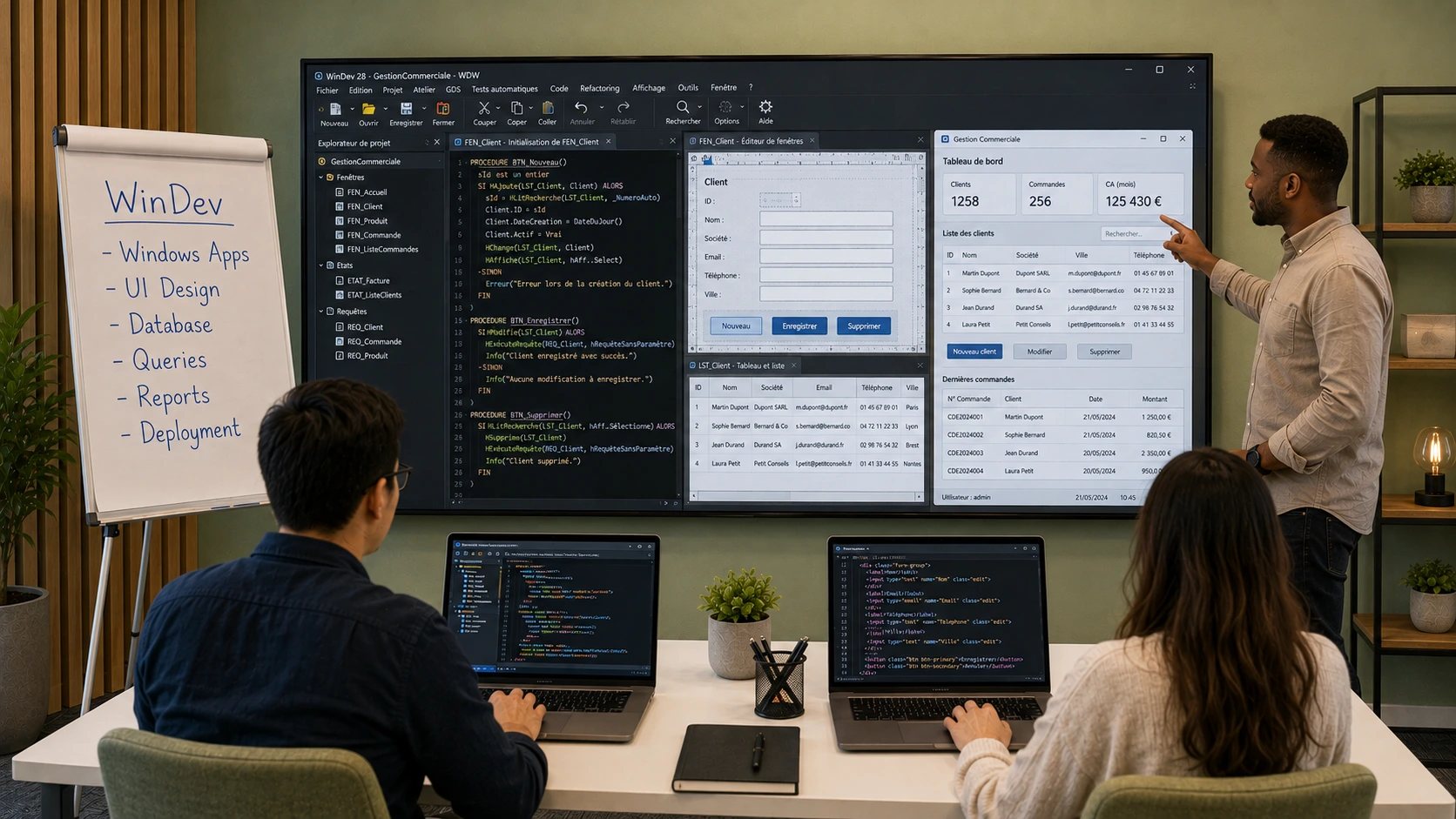 Formation WinDev – Maîtrisez le Développement d’Applications Métiers Modernes avec WLanguage