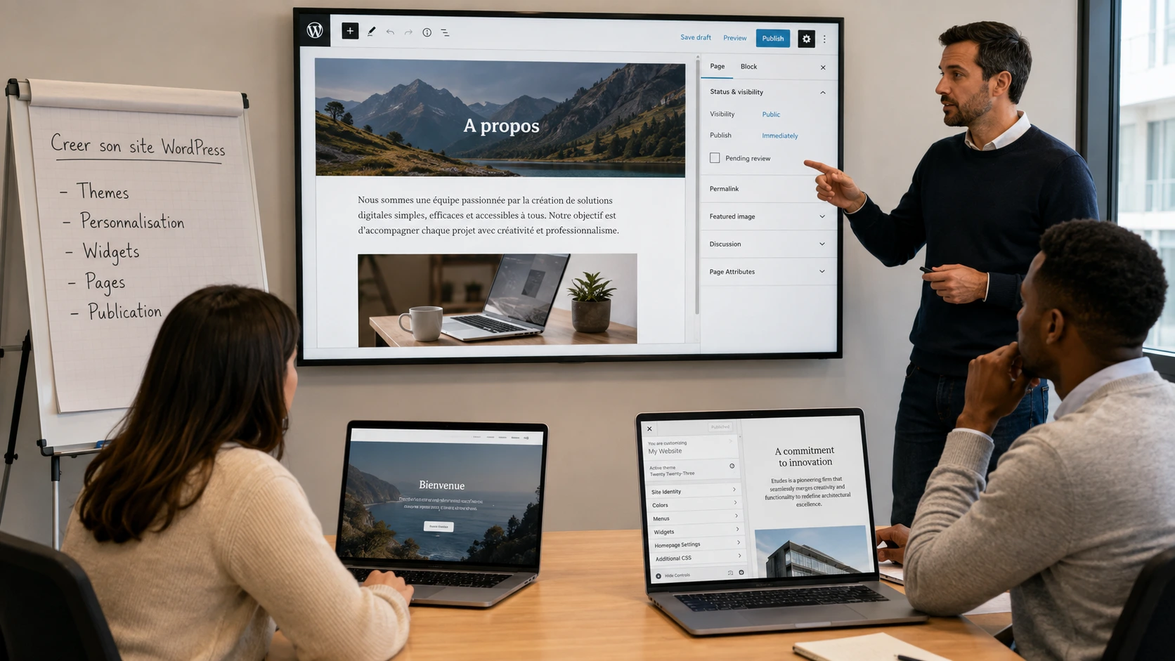 Formation WordPress Initiation – créez et administrez votre premier site web professionnel
