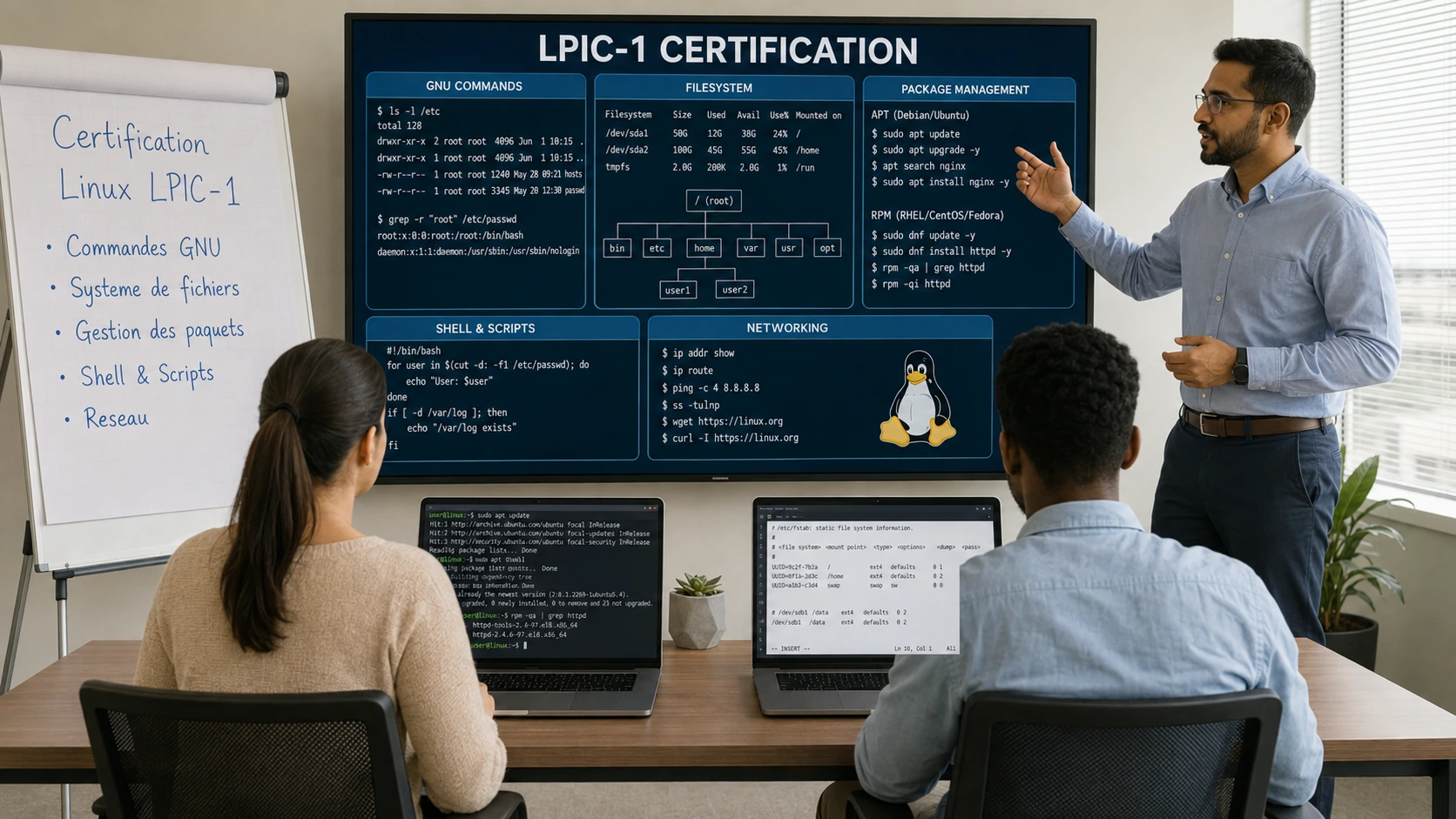 Linux LPIC-1 Certification Training Course