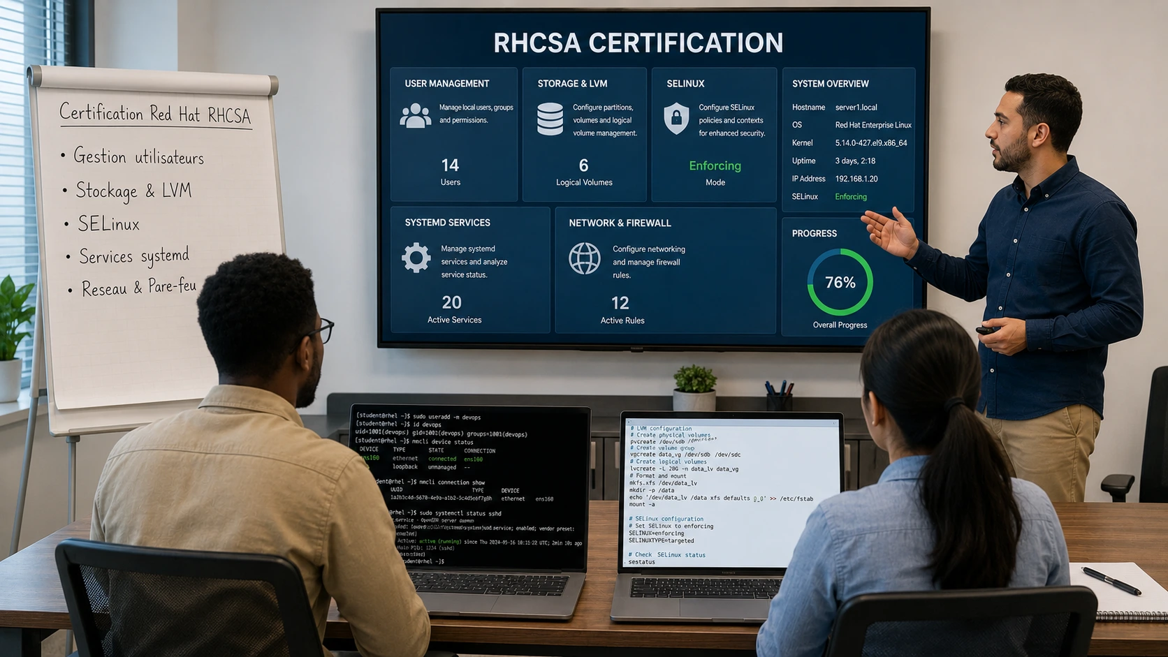 Red Hat RHCSA Certification Training Course (EX200)