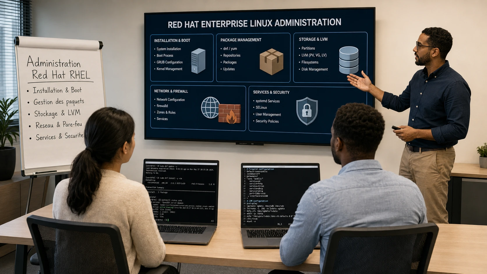 Red Hat Enterprise Linux Administration Training Course (RHEL 9)