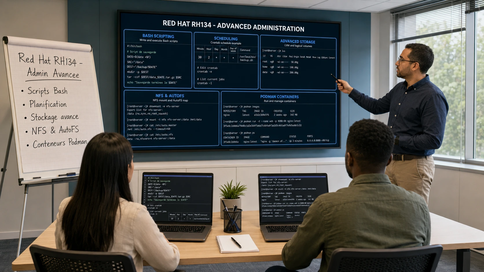 Red Hat RH134 Advanced System Administration Training Course