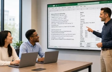 formation Excel formules et calculs avancés