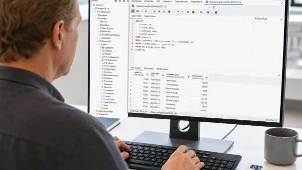PostgreSQL training course